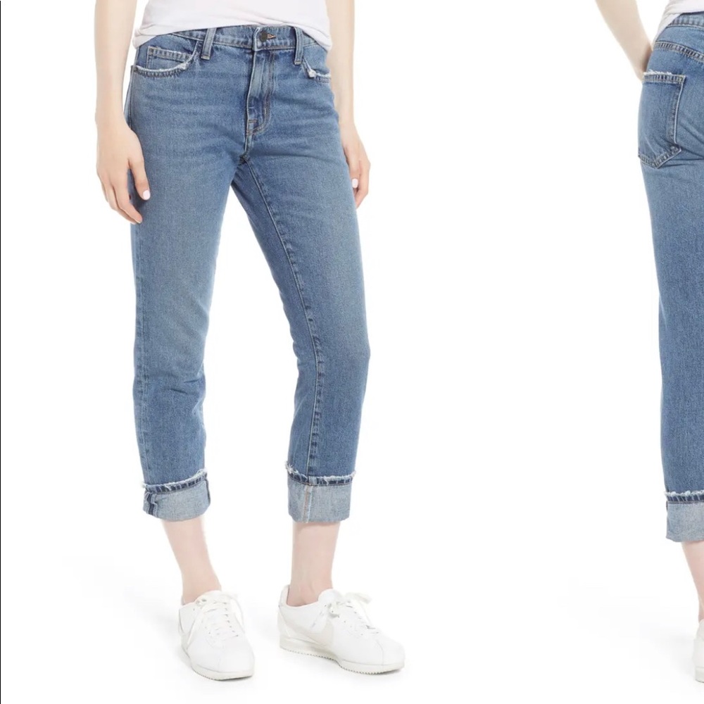Current Elliott The Fling Cuff Boyfriend Jeans 23